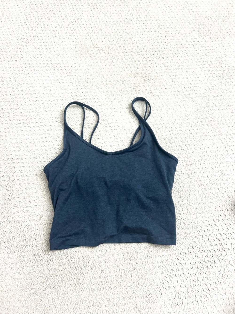 Halo Performance Navy Crop Vuori Tank